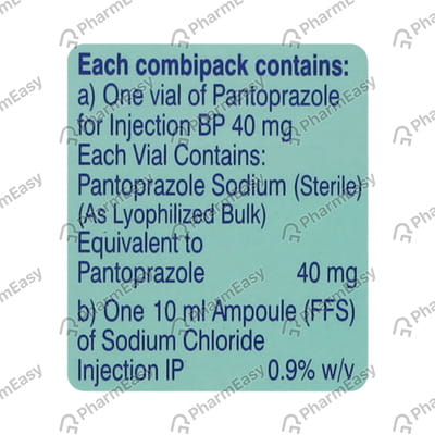 P Ppi 40mg Dry Vial Of 1 Powder For Injection