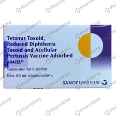 ADACEL VIAL OF 0.5ML SUSPENSION FOR VACCINE