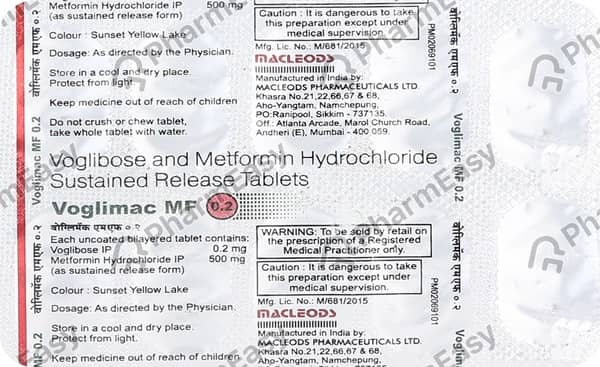 Voglimac Mf 0.2mg Strip Of 10 Tablets