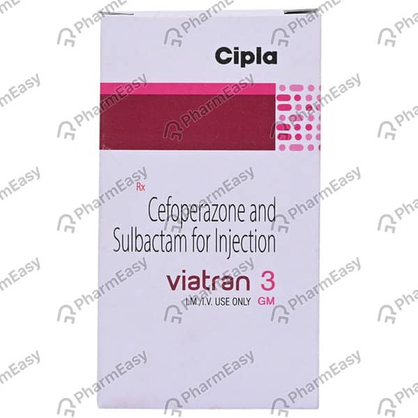 Viatran 3gm Dry Vial Of 1 Powder For Injection