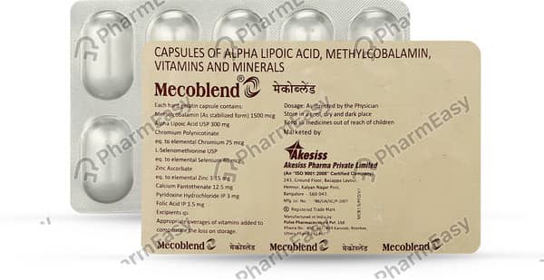Mecoblend Strip Of 10 Capsules