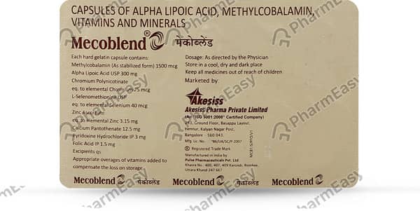 Mecoblend Strip Of 10 Capsules