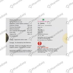 GAFERCAL STRIP OF 10 TABLETS