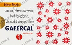 GAFERCAL STRIP OF 10 TABLETS