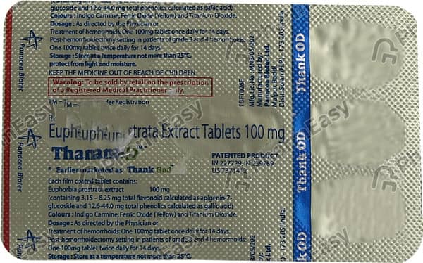 Thank Od Strip Of 7 Tablets