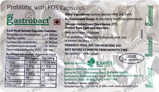 New Gastrobact Strip Of 10 Capsules