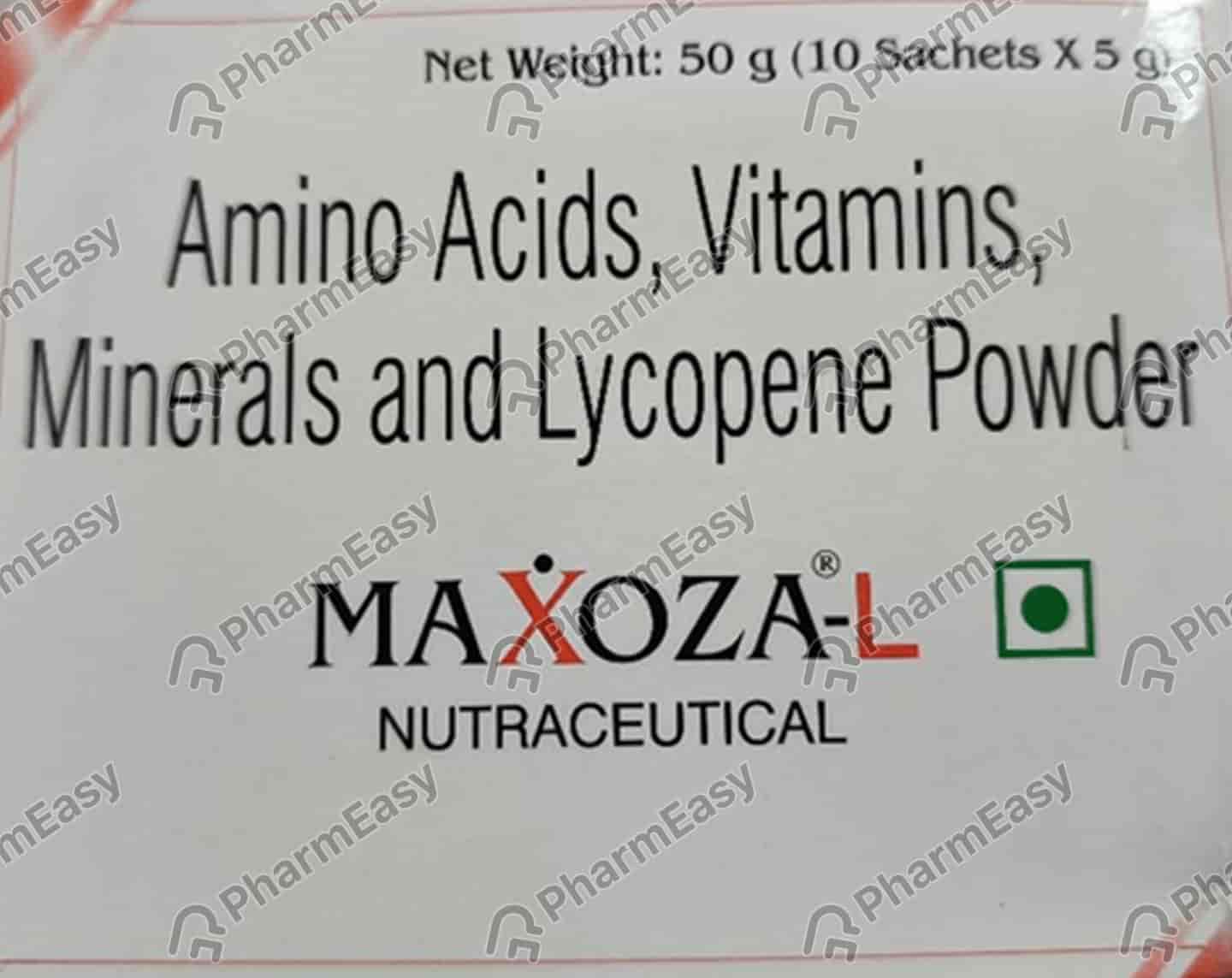 Maxoza L Sachet Of 5gm Oral Powder (green)