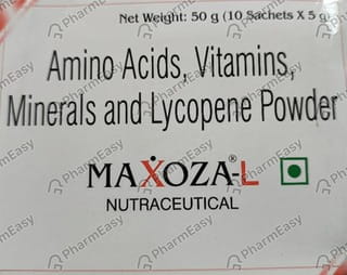 Maxoza L Sachet Of 5gm Powder (Green)
