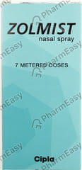 ZOLMIST 5MG BOTTLE OF 0.7ML NASAL SPRAY