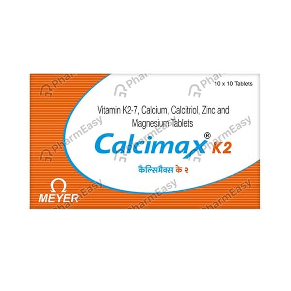 Calcimax K2 Strip Of 10 Tablets
