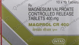 Magprol Cr 400mg Strip Of 10 Tablets