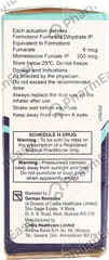 FORMOST 200 BOX OF 120MD METERED DOSE INHALER