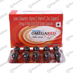 OMEGARED STRIP OF 10 CAPSULES