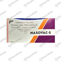 NASOVAC S DRY VIAL OF 0.5ML POWDER FOR VACCINE