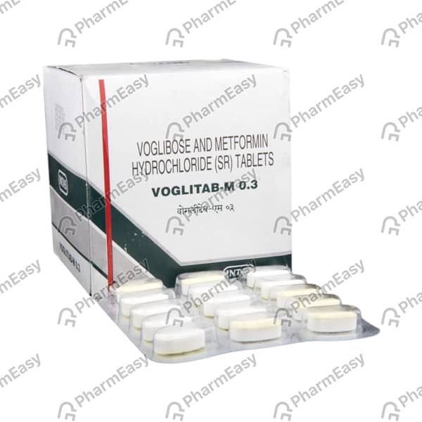 Voglitab M 0.3mg Tablets