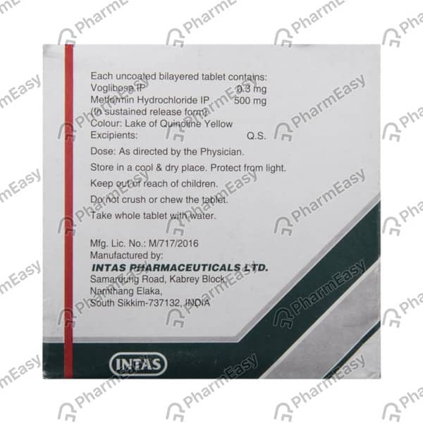 Voglitab M 0.3mg Tablets