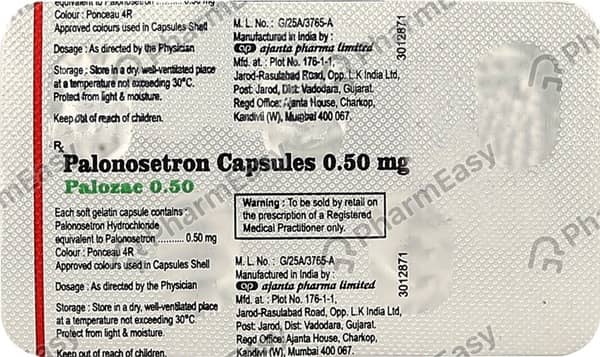 Palozac 0.50Mg Strip Of 5 Capsules