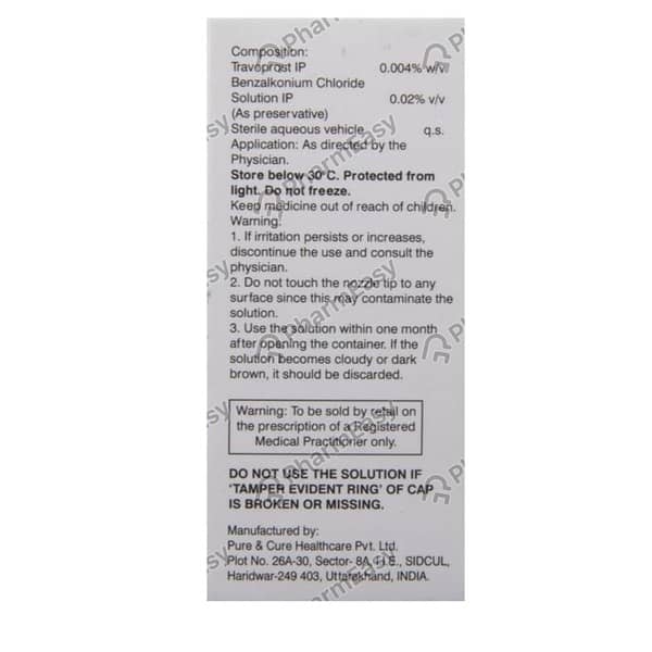 Lupitros Bottle Of 3ml Eye Drops