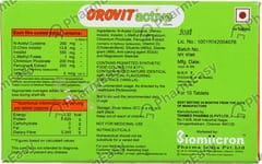 OROVIT ACTIVE STRIP OF 10 TABLETS