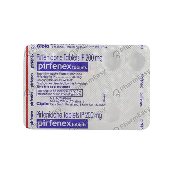 Pirfenex 200mg Strip Of 10 Tablets
