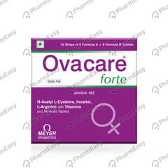 OVACARE FORTE STRIP OF 12 TABLETS