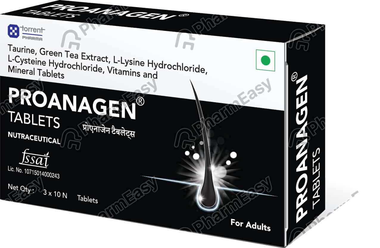 PROANAGEN STRIP OF 10 TABLETS