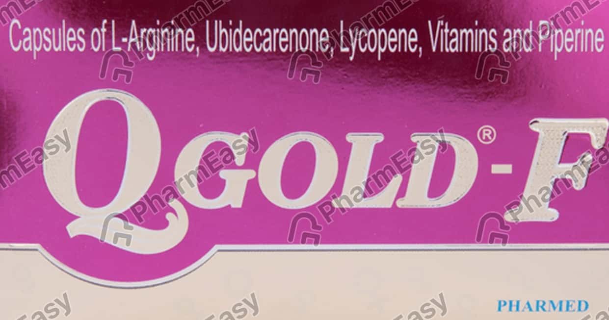Buy Q Gold F Strip Of 10 Capsules Online at Flat 15 OFF PharmEasy