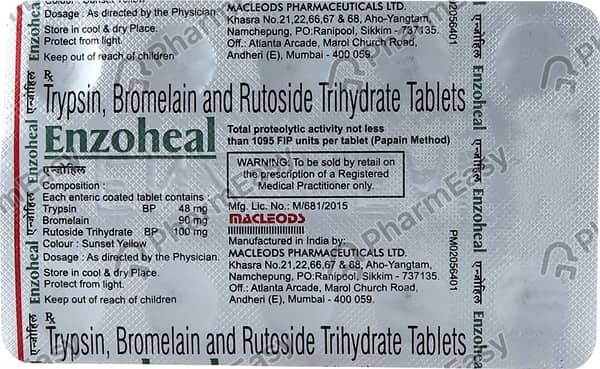 Enzoheal Strip Of 10 Tablets