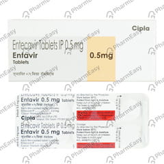 ENTAVIR 0.5MG STRIP OF 10 TABLETS