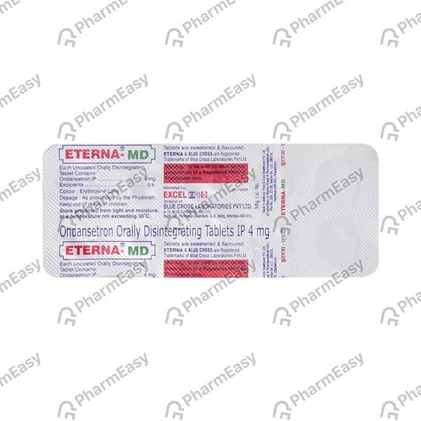 Eterna Md 4mg Strip Of 10 Tablets