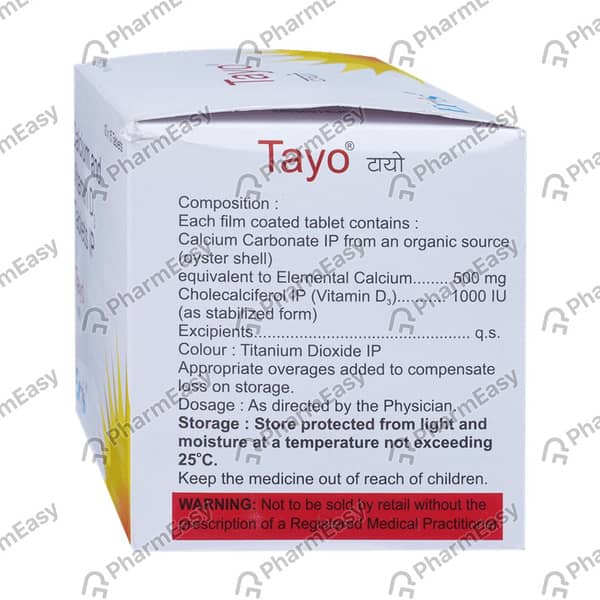 Tayo Strip Of 10 Tablets