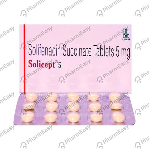 Solicept 5mg Strip Of 10 Tablets