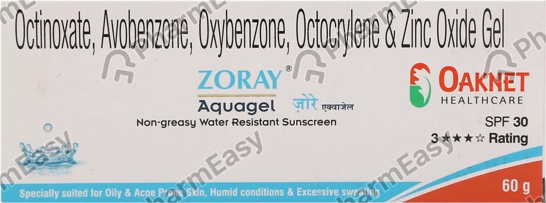 Zoray Aqua Tube Of 60gm Gel