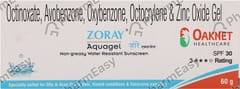 ZORAY AQUA TUBE OF 60GM GEL