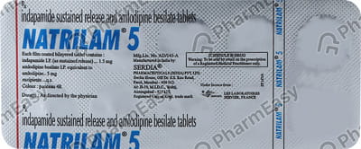 Natrilam 1.5/5mg Strip Of 10 Tablets