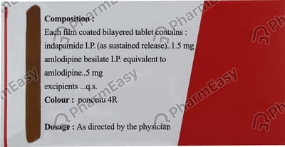 Natrilam 1.5/5mg Strip Of 10 Tablets
