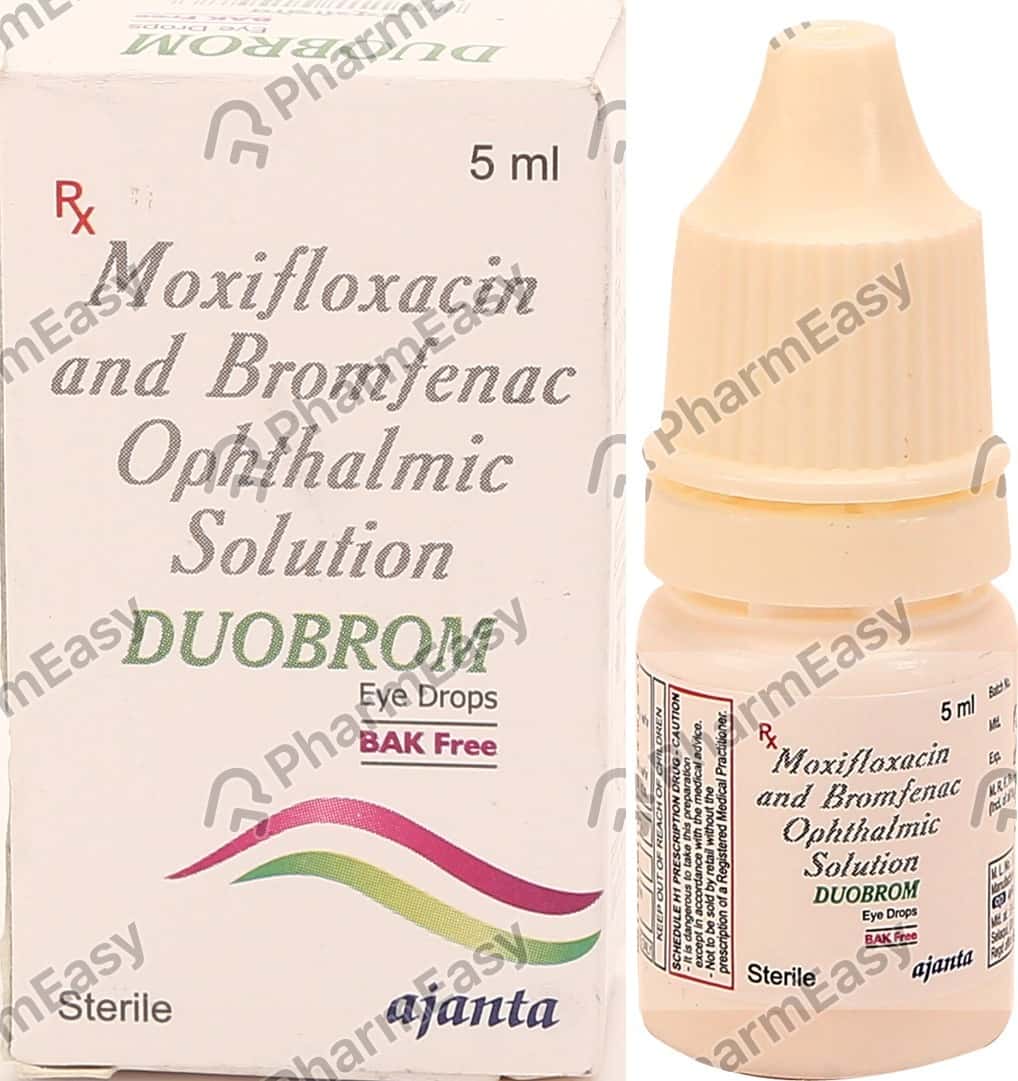 Buy Duobrom Eye Drops 5ml Online at Flat 15 OFF PharmEasy