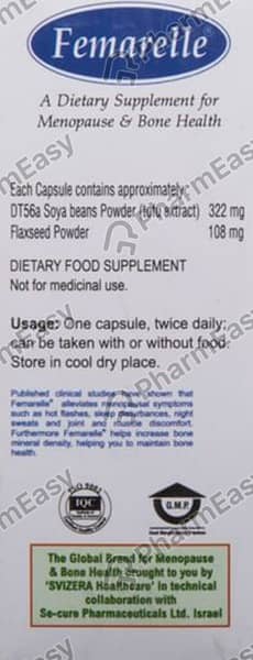 Femarelle Strip Of 15 Capsules