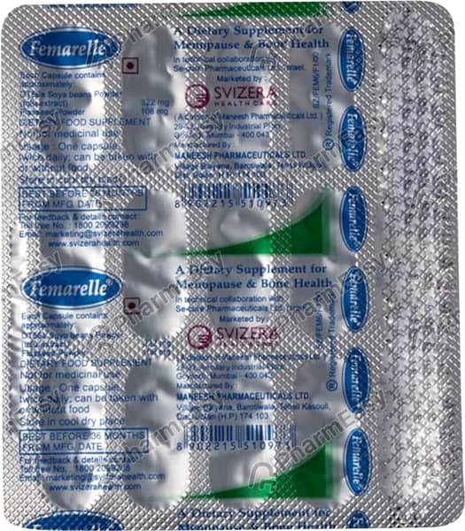 Femarelle Strip Of 15 Capsules