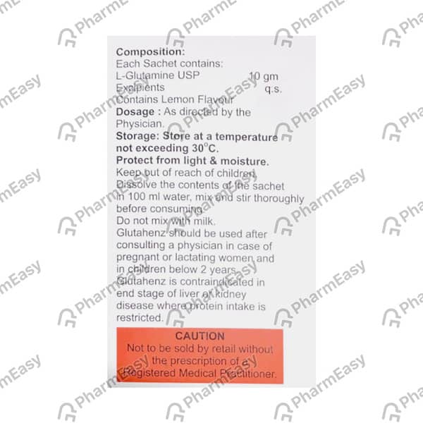 Glutahenz Sachet Of 15gm Powder