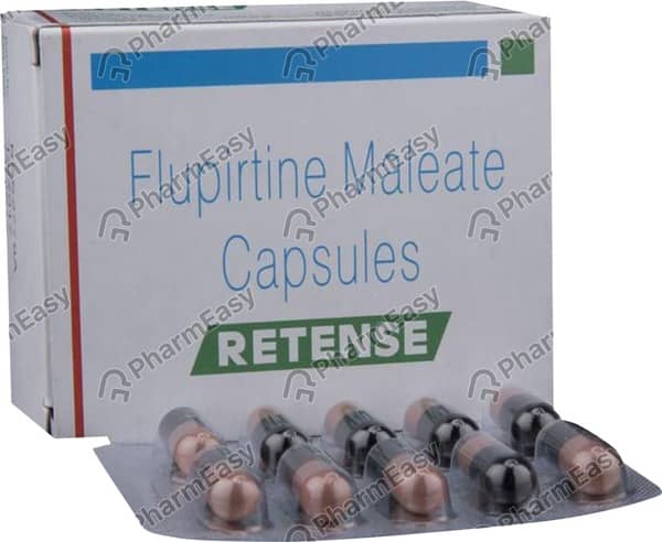 Retense 100mg Strip Of 10 Capsules