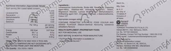Elcafort Tablets