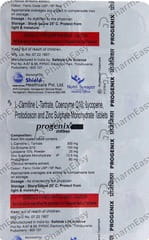 PROGENIX STRIP OF 10 TABLETS