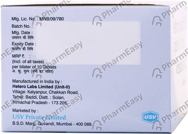 Vobose M 0.2mg Strip Of 10 Tablets