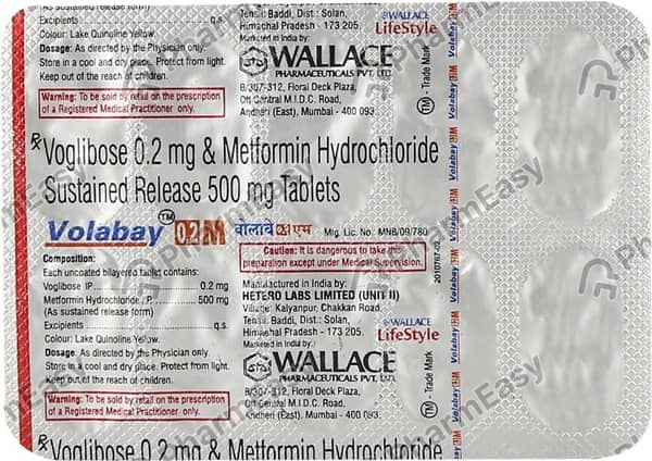 Volabay M 0.2Mg Strip Of 10 Tablets