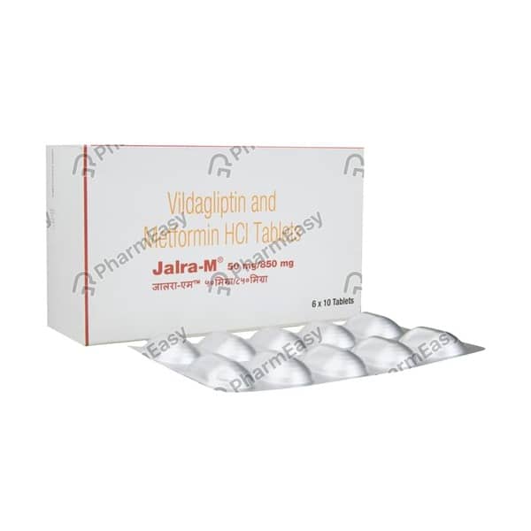 Jalra M 50Mg/850Strip Of 10 Tablets