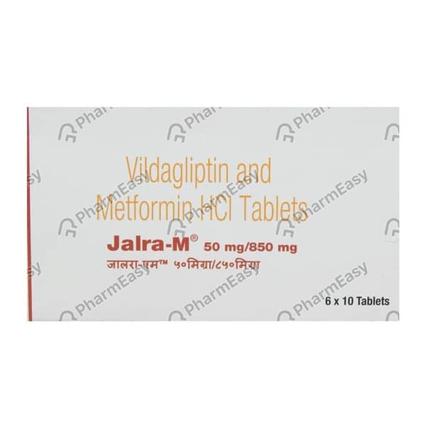 Jalra M 50Mg/850Strip Of 10 Tablets