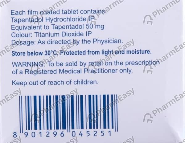 Tydol 50mg Strip Of 10 Tablets