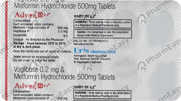 Advog M 0.2Mg Strip Of 10 Tablets