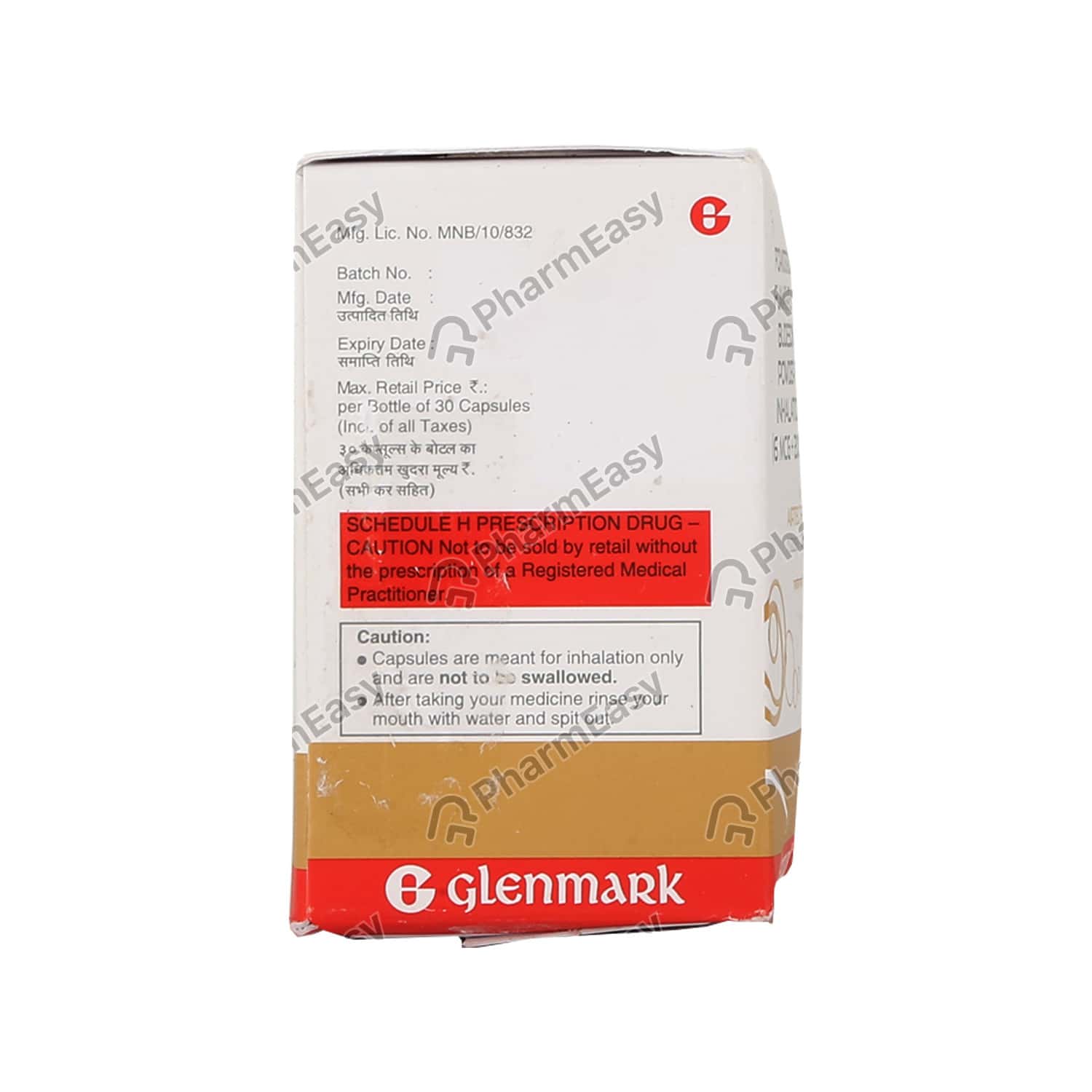 Buy Airtec Fb 200mcg Instacaps 30'S Online at Flat 18% OFF* | PharmEasy